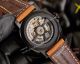All Black Panerai Radiomir GMT Automatic Watch 45mm Brown Leather Strap High Copy (6)_th.jpg